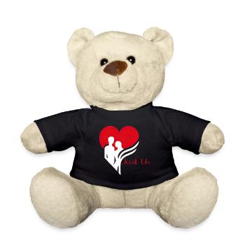 Love Emblem Unity - Teddy Bear - black - Front