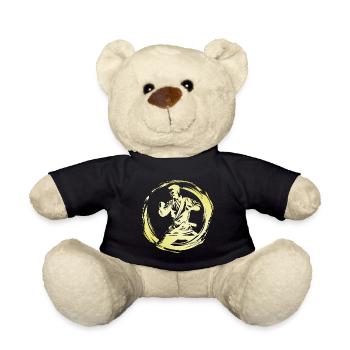 Karate Mann - Teddy - Schwarz - Vorne