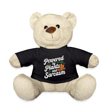 Végétarien Végétalien Végétarien Végétarien - Nounours - noir - Devant