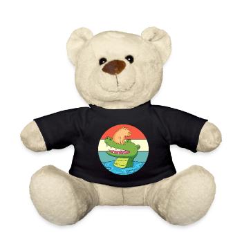 Capybara Capibara - Nounours - noir - Devant