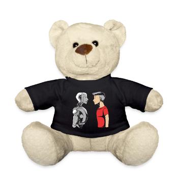GPT Intelligence artificielle - Nounours - noir - Devant
