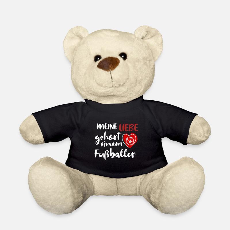 Spielerfrau eines Fussballers - Teddy - Schwarz