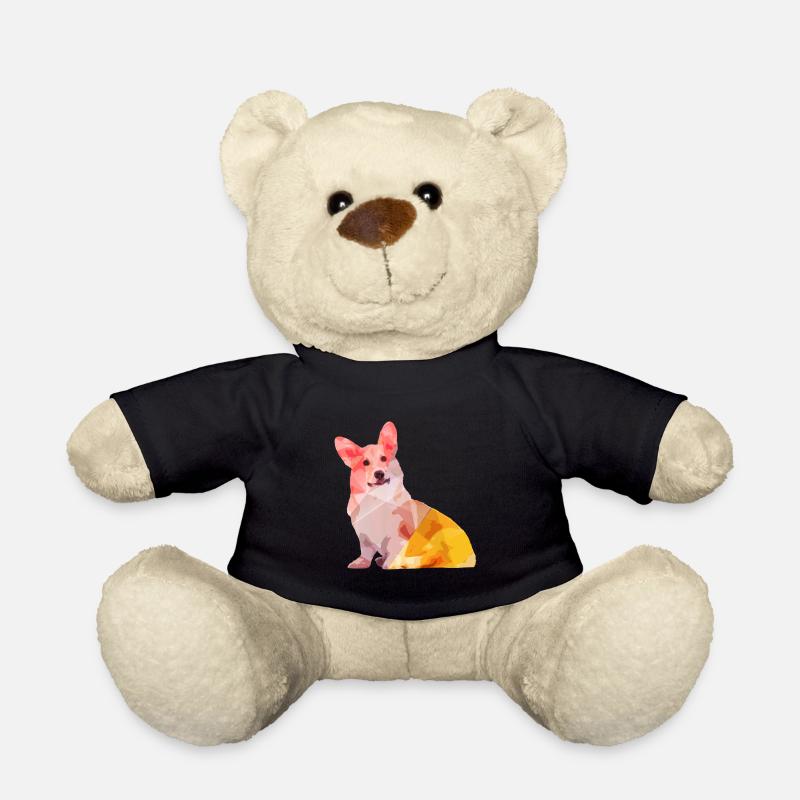 Corgi Abstract - Nounours - noir