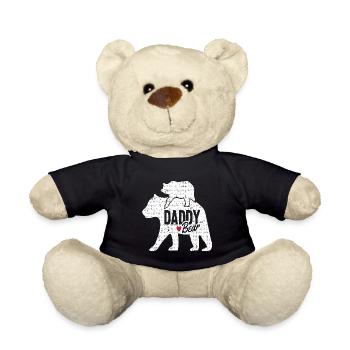 DADDY BEAR - Teddy Bear - black - Front