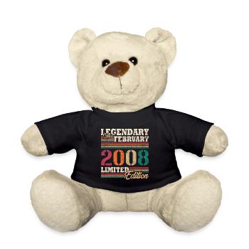 Legendary February 2008 limited edition - Teddy Bear - black - Front