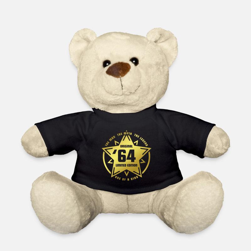 Birthday Star Original 1964 - '64 Limited Edition - Nounours - noir