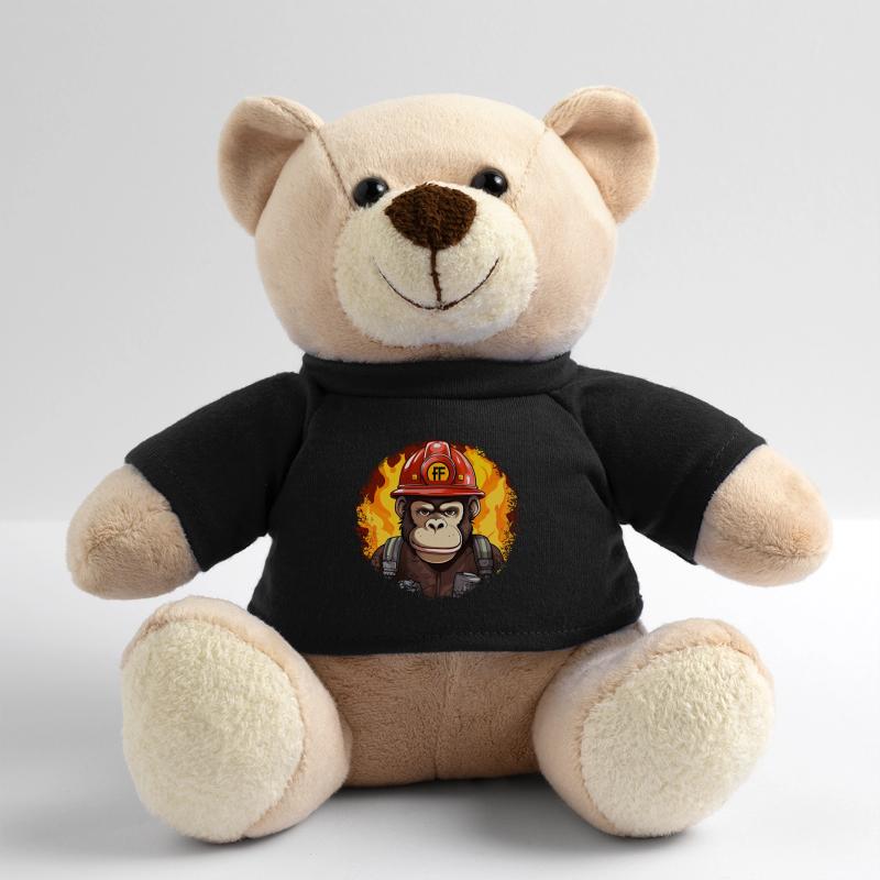 Fire Brigade Monkey Teddy Bear