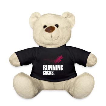 Running Sucks - Teddy - Schwarz - Vorne