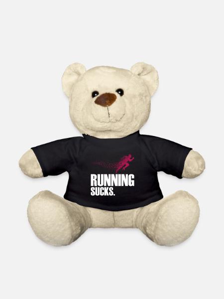 Running Sucks - Teddy - Schwarz