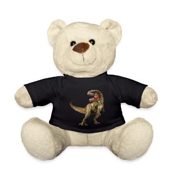 human costume t-rex people costume dinosaur - Teddy Bear - black - Front