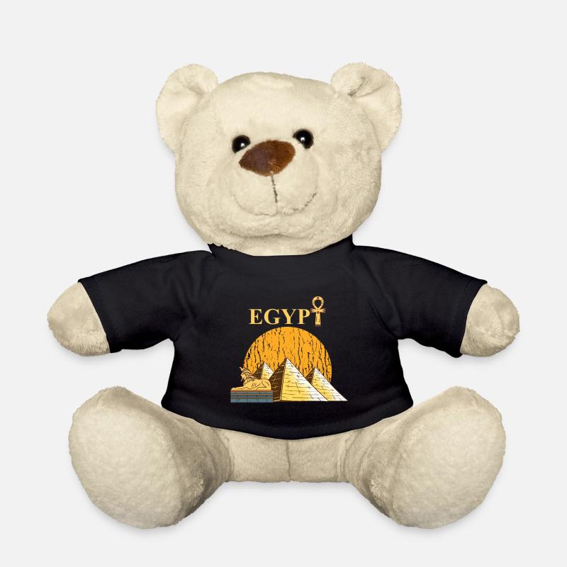 L’Egypte Pharaon Égyptiens de la pyramide cadeau - Nounours - noir