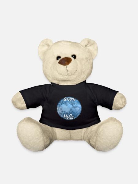 Gegen Hass 2.0 - Teddy - Schwarz