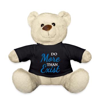 Do more than exist - Teddy - Schwarz - Vorne