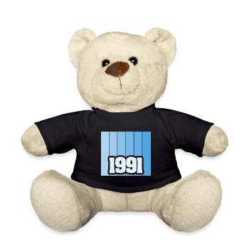 Année 1991 - Nounours - noir - Devant