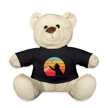 Katze High Five - Teddy - Schwarz - Vorne