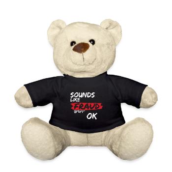 Cela ressemble à de la fraude mais ok - Nounours - noir - Devant
