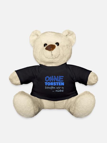 wir torsten - Teddy - Schwarz