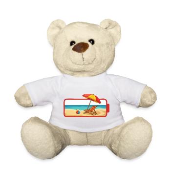 Sommer-Strandschirmstuhl - Teddy - Hellgrün - Vorne
