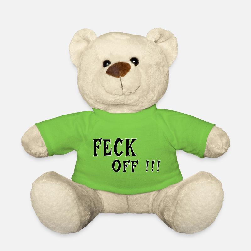 Feck Off – Irish Attitude - Teddy - Hellgrün