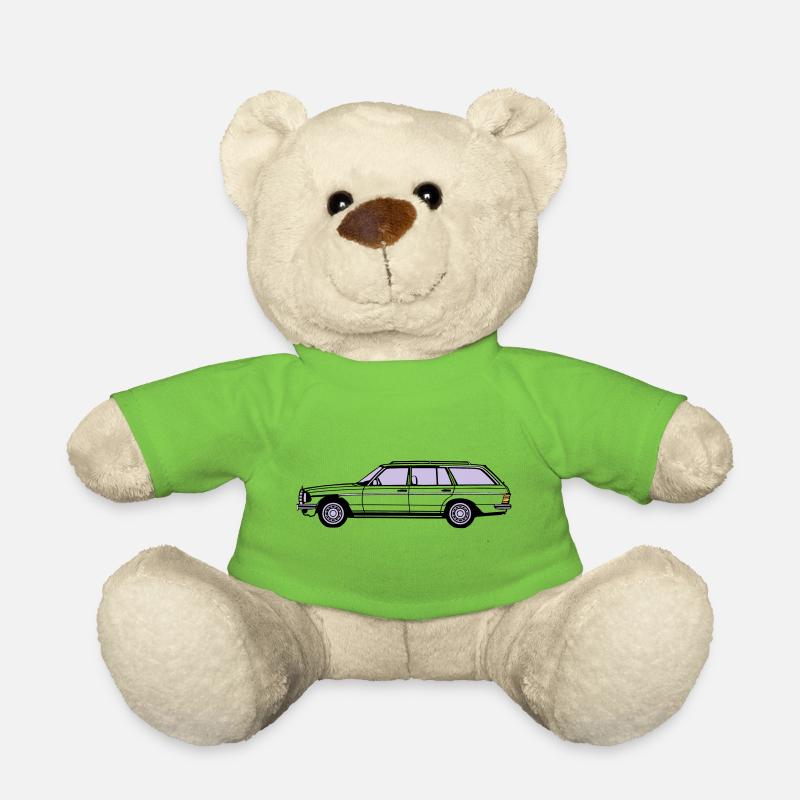MB W123 T Model Kombi ...(25) - Teddy - Hellgrün