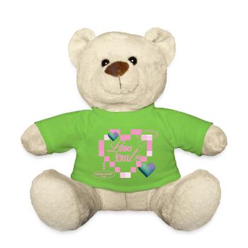 Love hurts - Teddy Bear - light green - Front