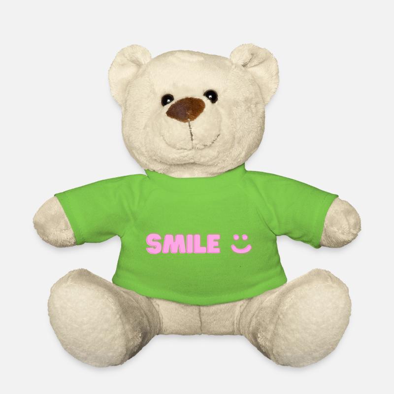 Imprimé sourire - Nounours - vert clair