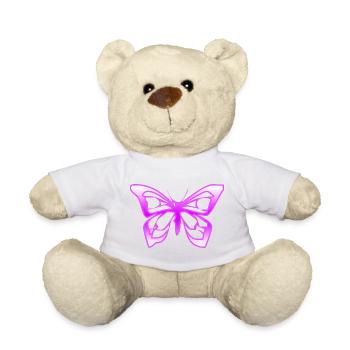 Schmetterling - Teddy - Hellgrün - Vorne