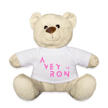 Aveyron 12 T-Shirt Humour Gift - Teddy Bear - light green - Front