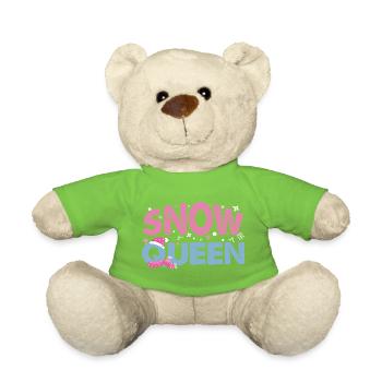 Schneekönigin Winterurlaub - Teddy - Hellgrün - Vorne