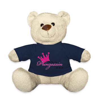 ich bin eine Prinzessin  - Teddy - French Navy - Vorne