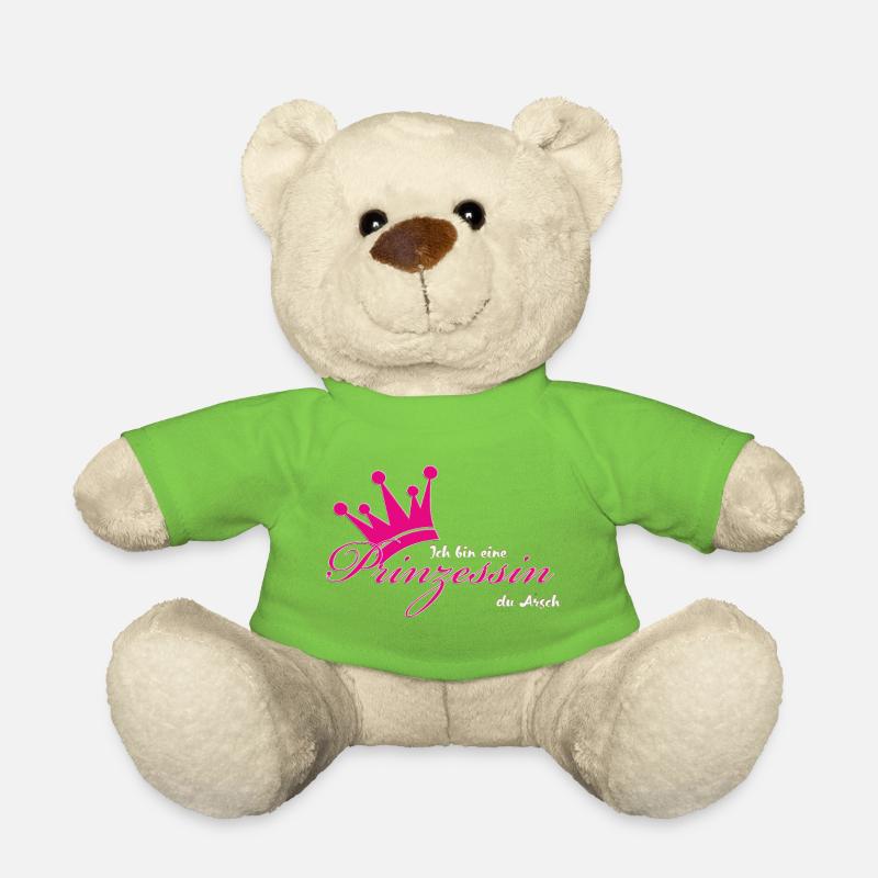 Ich bin eine Prinzessin - Teddy - Hellgrün