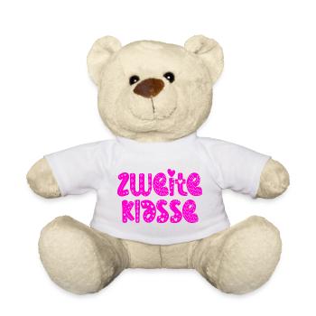 Grundschule 2 Klasse - Zweite Schulklasse - Teddy - Hellgrün - Vorne