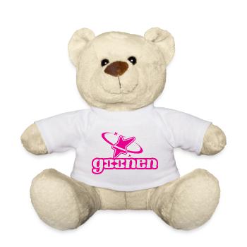 Garden Star Galaxy Logo - Teddy Bear - light green - Front