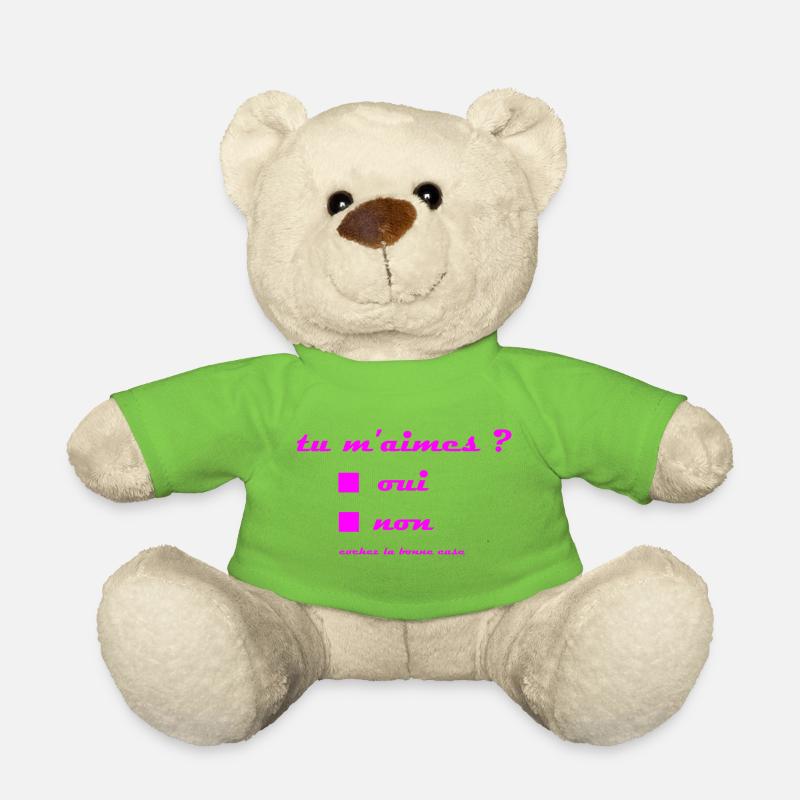tu_m-aimes - Nounours - vert clair