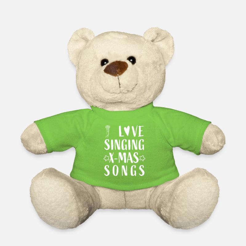 Micro - J’adore chanter Noël - Nounours - vert clair