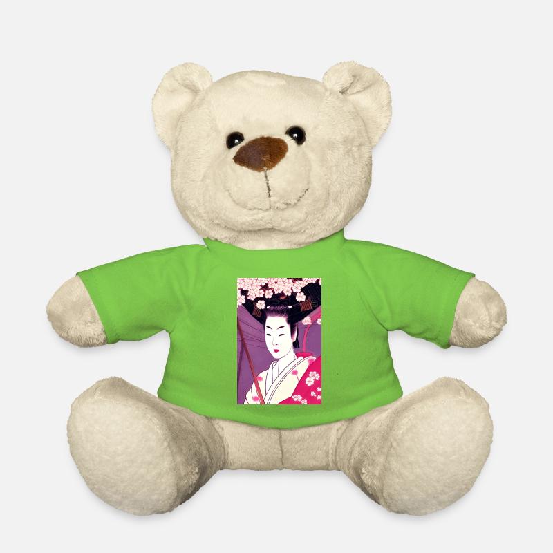 Geisha 4 - Teddy - Hellgrün
