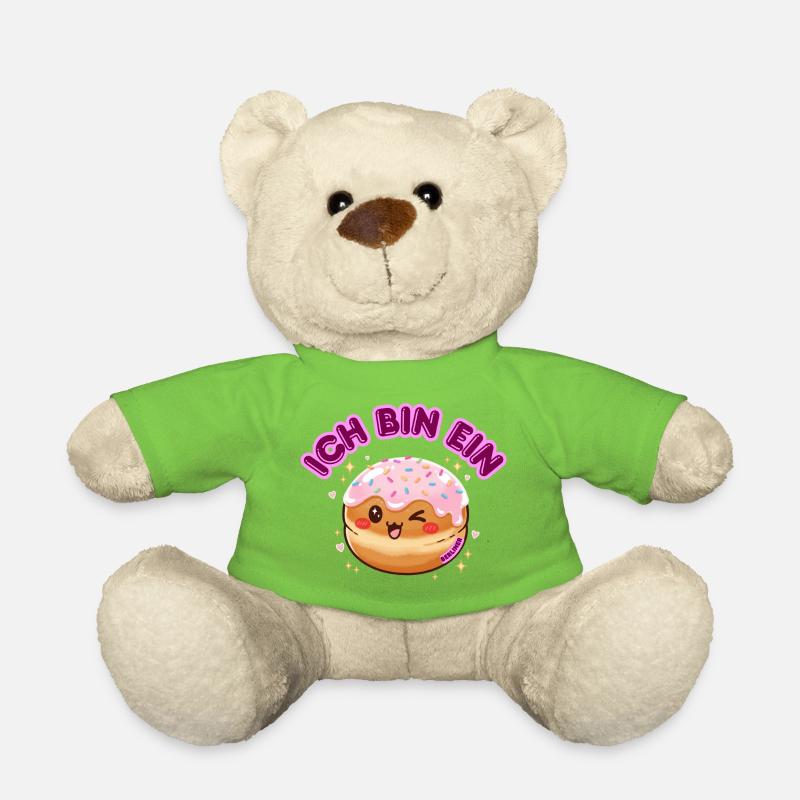 Ich bin ein Berliner - Teddy - Hellgrün