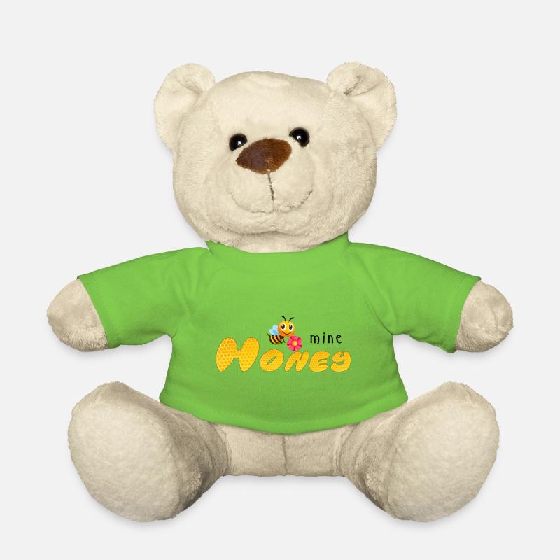 Bee mine Honey - Teddy Bear - light green