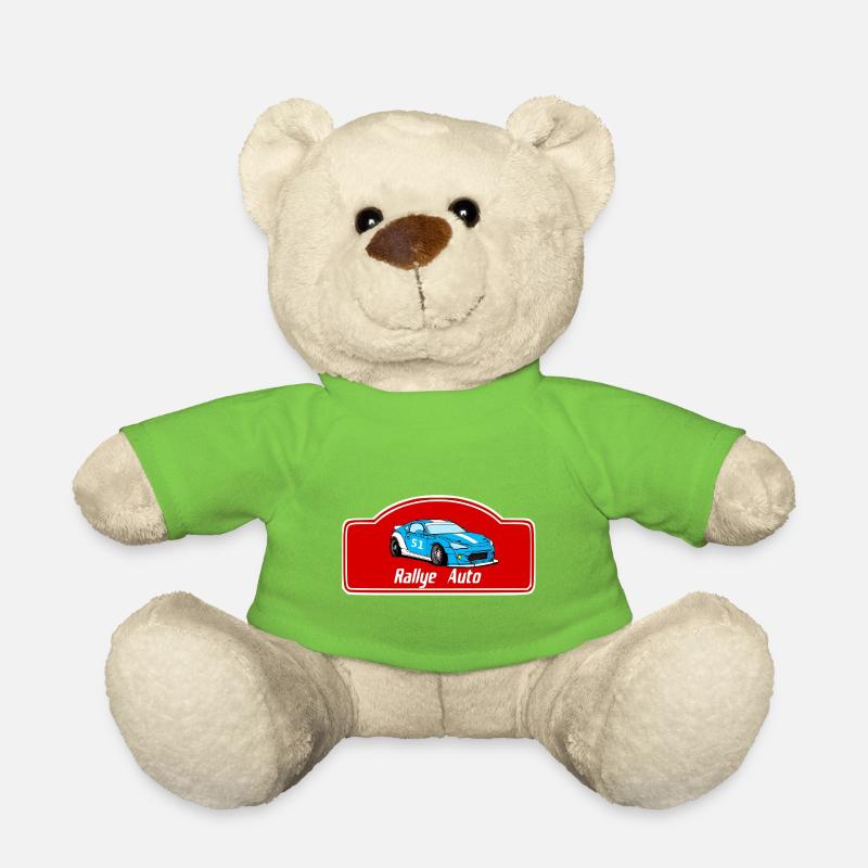 Rallye auto - Nounours - vert clair