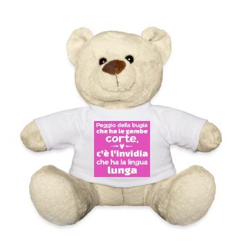 sticker ironic phrase lie envy sticker - Teddy Bear - light green - Front