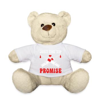 Blood donor Blood donation Blood donation - Teddy Bear - light green - Front