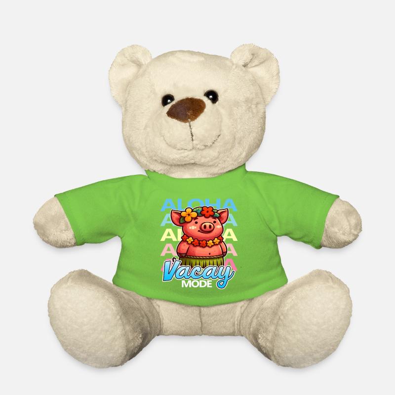 Aloha Vacay Schwein - Teddy - Hellgrün
