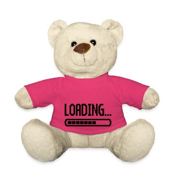 loading bar - Teddy Bear - pink - Front