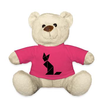 Tangram Katze - Teddy - Pink - Vorne