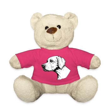 Pointer Portrait - Nounours - rose - Devant