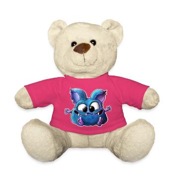 lass dich umarmen…. KuschelMonster - Teddy - Pink - Vorne