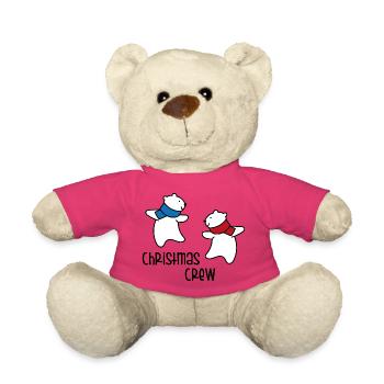 L’équipe à Noël - Nounours - rose - Devant