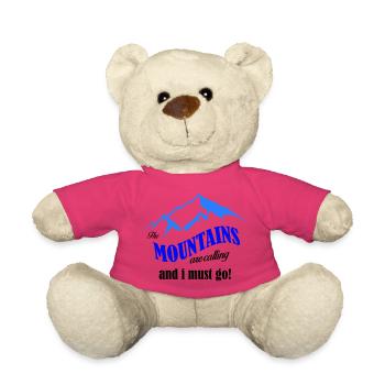 mountains are calling Kopie - Teddy - Pink - Vorne