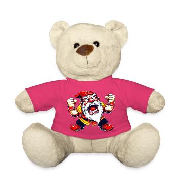 Zorniger Zwerg - Teddy - Pink - Vorne