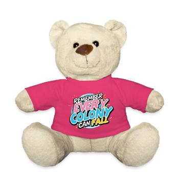Chaque colonie peut tomber - Nounours - rose - Devant